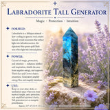 Generador alto de labradorita