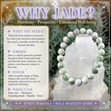 Mala Jade Bracelet With Velvet Pouch