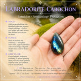 Cabujón de labradorita