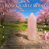 Selbstliebende Rosenquarz- und Allies-Kristallkollektion