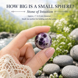 Mini-esfera de ametista dos sonhos