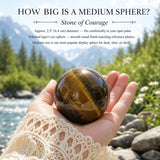 Sfera dell'occhio di tigre