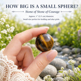Mini-sphère en oeil de tigre