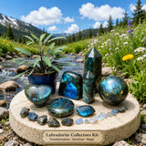 Ensemble de collectionneurs de labradorite