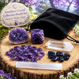 Pochette de cristaux magiques mystiques