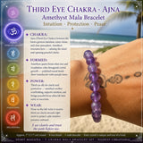 Set di chakra con bracciale Mala Bead da 7 pezzi (un braccialetto per ciascun chakra)