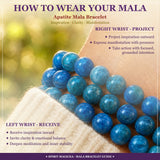 Pulseira Mala Apatita Com Bolsa De Veludo