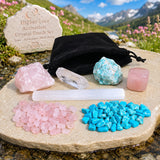 Higher Love Activation Crystal Pouch-set