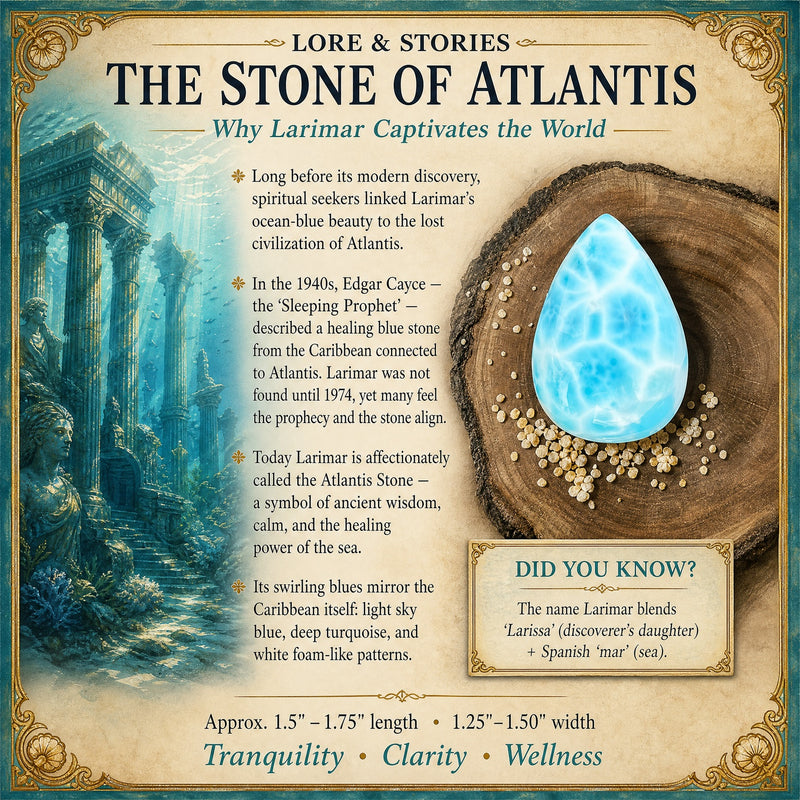 Larimar - The Stone of Atlantis – Spirit Magicka
