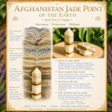 Afghanistan Jade Balance & Citrine Abondance Ensemble