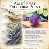 Ametyst Freeform Point