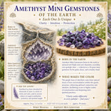 Ametist Mini Değerli Taşlar (50 Gram / 1.7oz. Parti)