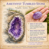 Amethyst Trommelstein