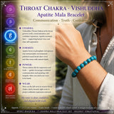 Set di chakra con bracciale Mala Bead da 7 pezzi (un braccialetto per ciascun chakra)