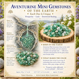 Aventurine Mini Gemstones (50 Gram / 1.7oz. Lot)