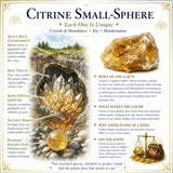 Citrin Mini-Kugel