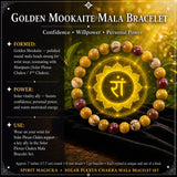 Solar Plexus Chakra Mala armbåndsett🌈