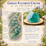 Grøn Fluorit Chunk