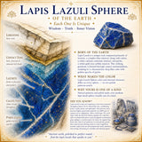 Esfera de lapislázuli