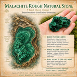 Malakitt grov naturstein
