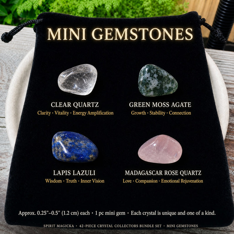SALE TODAY ONLY! 42-Piece Crystal Collectors Bundle Set – Spirit