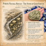 Pyriet Natural Rough - De steen van geluk