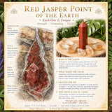 Conjunto 8 Peças Jaspe Vermelho + Citrino