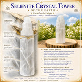 Selenit-Kristallturm