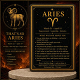 ♈ Bélier – 21 mars – 19 avril – Ensemble de bracelets en cristal d'astrologie du zodiaque.