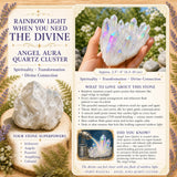 Angel Aura Quarz Cluster
