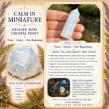 Opalite Mini Crystal Point