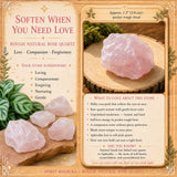 Quartz rose naturel brut