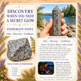 $5 - TODAY _Yooperlite Point - The Stone that Glows!