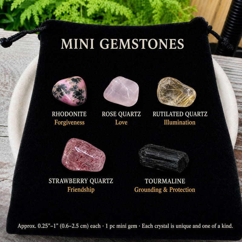 26-Piece Mini Gemstone Pocket Set – Spirit Magicka
