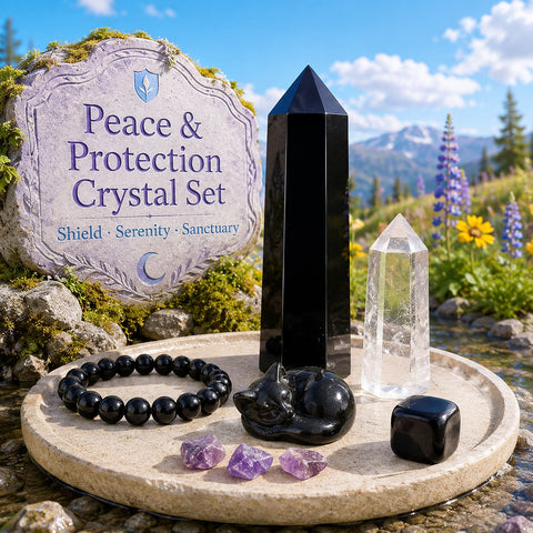 16-delers Dark Energy Guardian Stones-pakkesett 👉 40 % rabatt