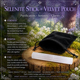 Pochette de cristaux magiques mystiques