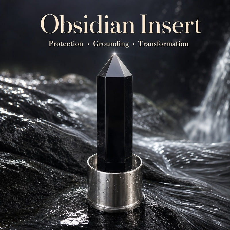 Crystal Insert (for Crystal Point Water Bottles) 💧 – Spirit Magicka
