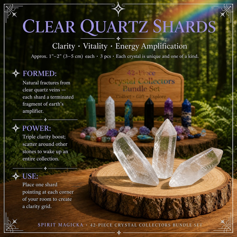 42-Piece Crystal Collectors Bundle Set – Spirit Magicka
