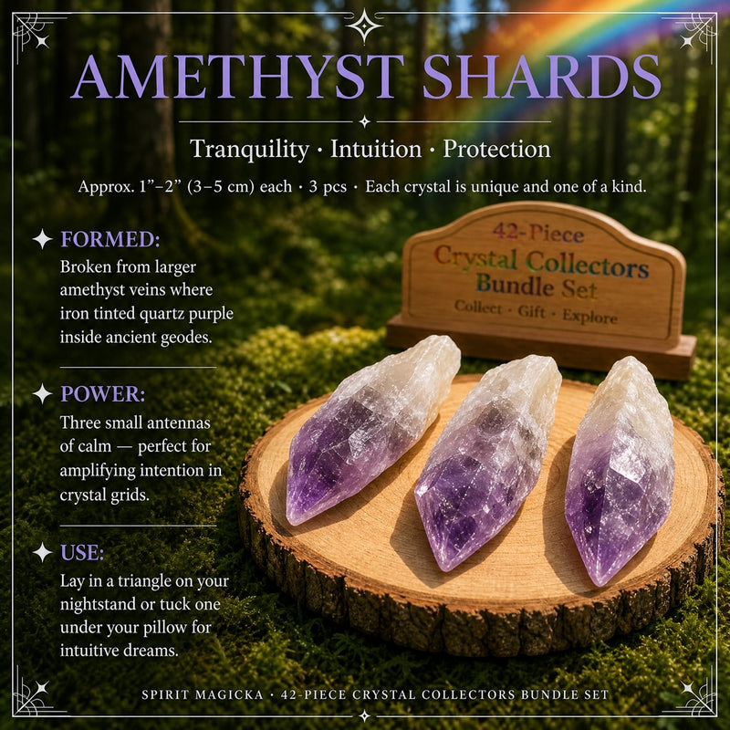 42-Piece Crystal Collectors Bundle Set – Spirit Magicka
