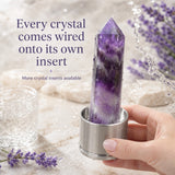 Insert en cristal (pour les bouteilles d'eau Crystal Point)