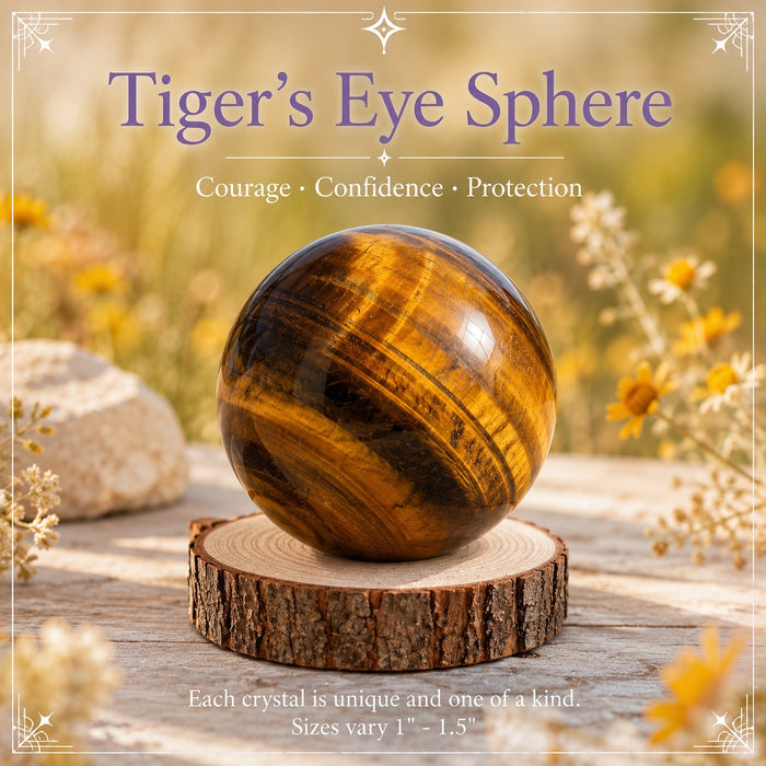 Tiger’s Eye mini sphere