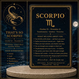 ♏ Scorpione - 23 ottobre - 21 novembre - Set di braccialetti di cristallo per astrologia zodiacale