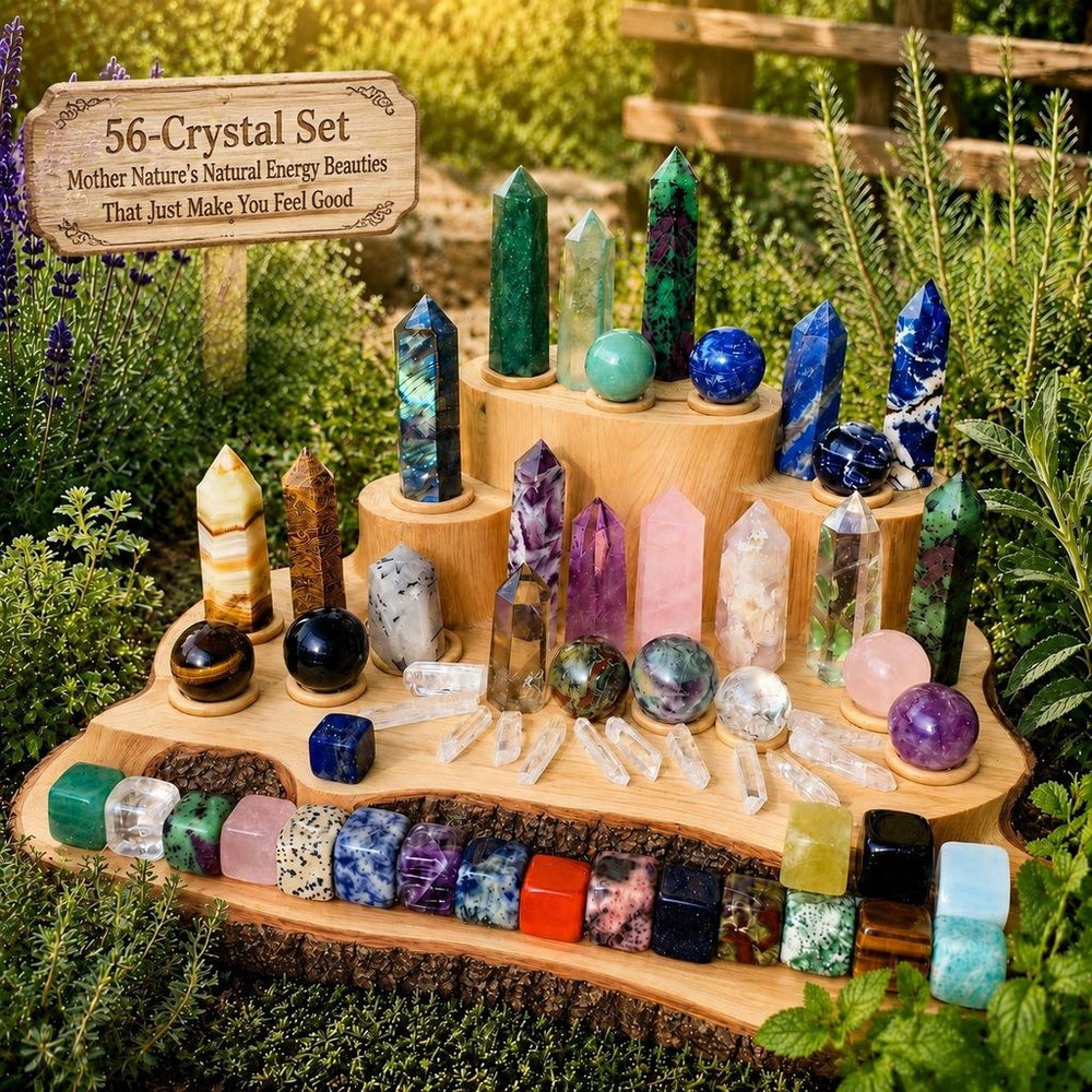 56-Piece Crystal Super Bundle Kit – Spirit Magicka