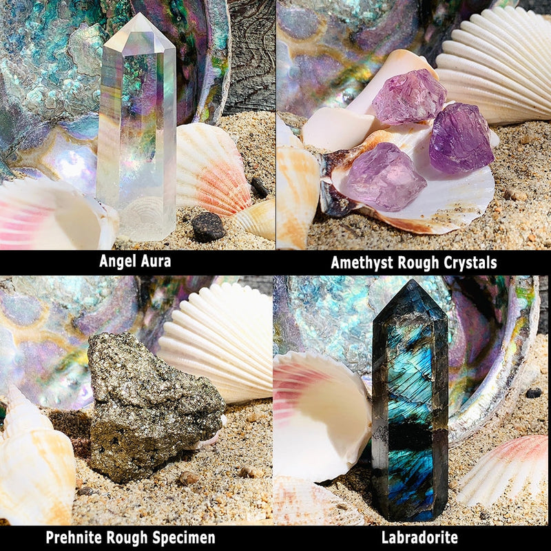 16-Piece Mermaid Enchantment Crystal Set 🧜‍♀️