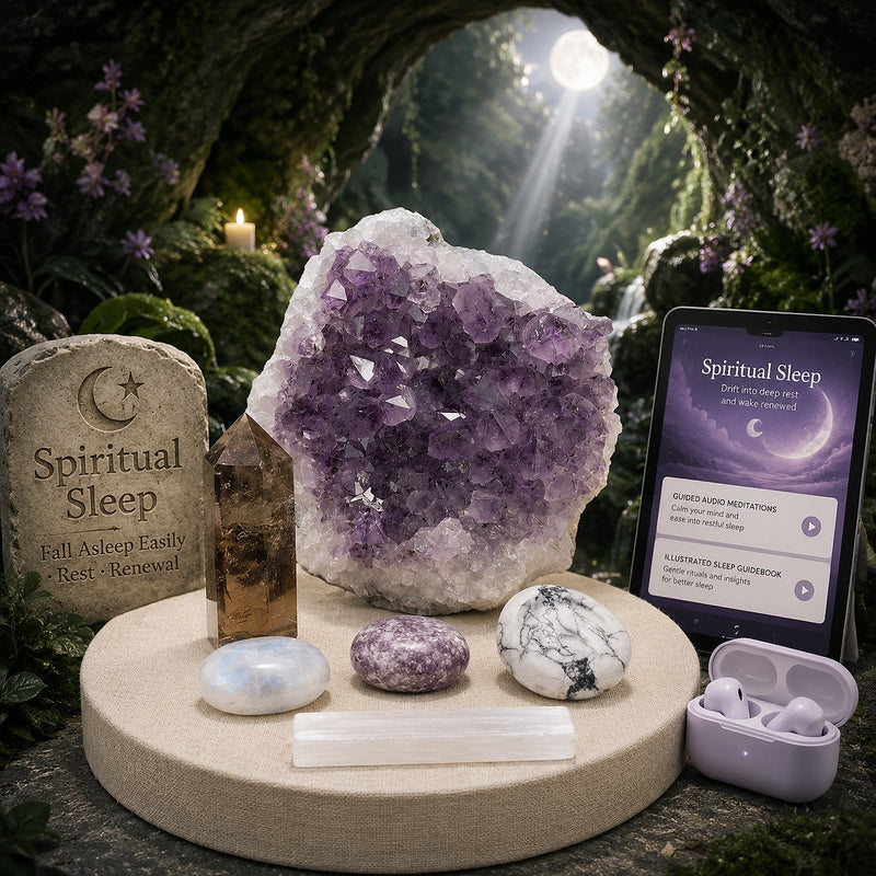 Spiritual Sleep - Fall Asleep Easily - Crystal Bundle, Audio Meditatio ...