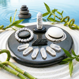 Z ARRON DESIGN Collar con colgante de alambre de cobre con piedra lunar Serenity