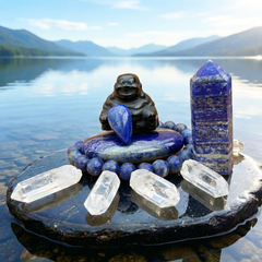 Z ARRON DESIGN Collana con ciondolo in filo di rame Serenity Moonstone