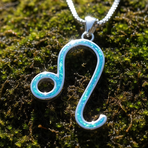 Z ARRON DESIGN Colar com pingente de fio de cobre Serenity Moonstone