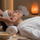 Collana con pendente macramè di ametista