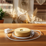 Luce d'atmosfera in cristallo (piramide media di quarzo chiaro)